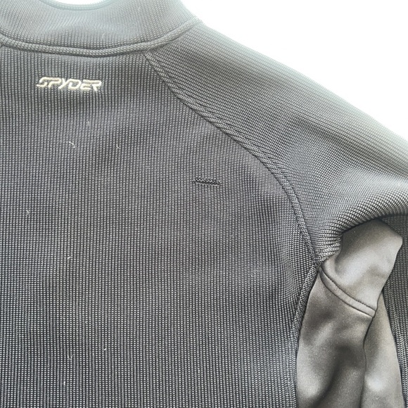 Spyder Black BANDIT HALF ZIP
FLEECE JACKET Size L - Picture 6 of 6
